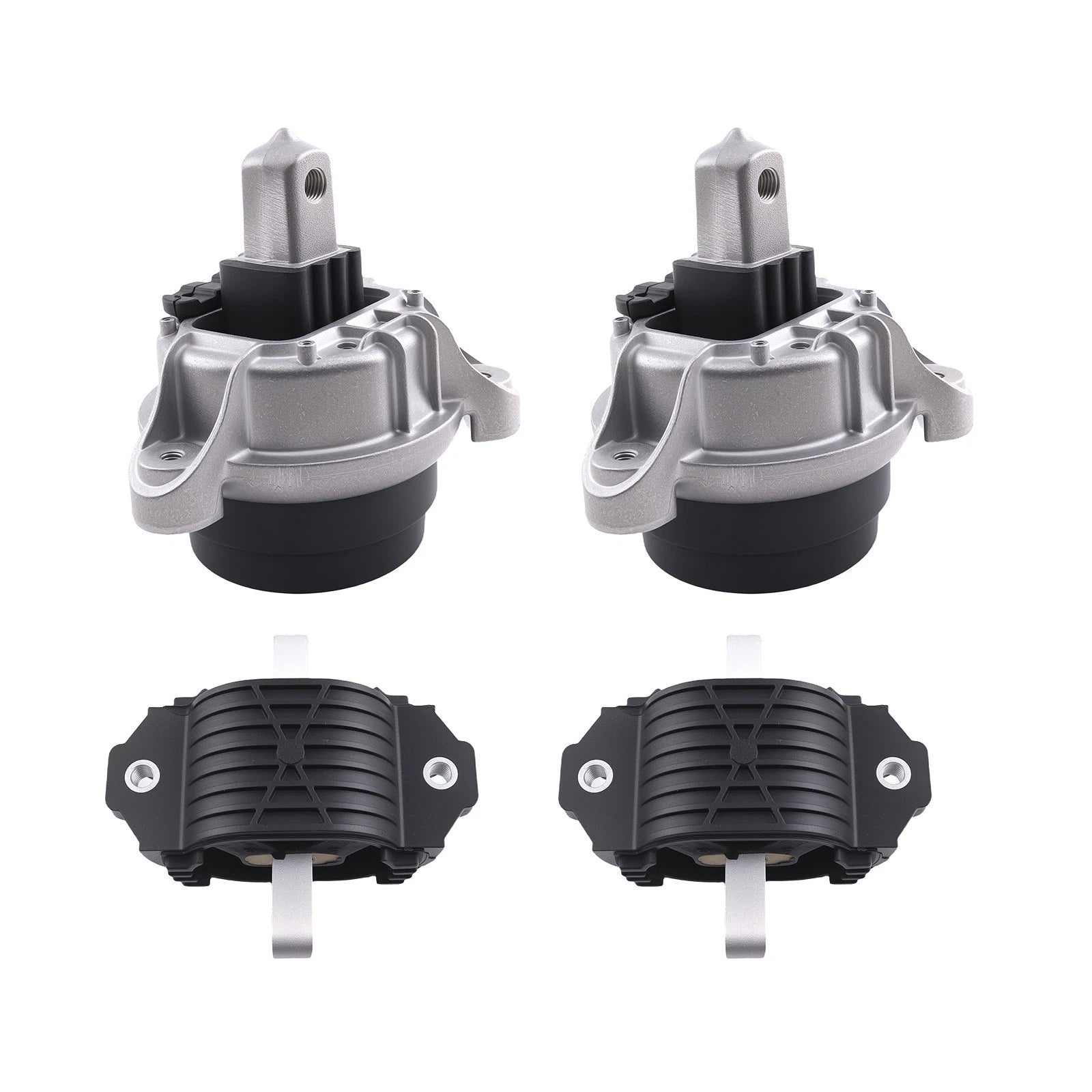 Set of 4 Engine Motor Transmission Mounts for BMW F10 F06 (2011–2017)