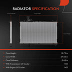Radiator for Mitsubishi Eclipse Cross (2022-2024)
