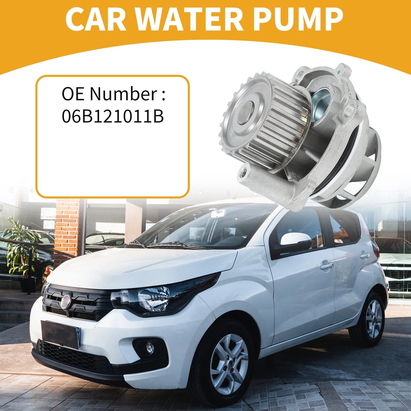 Water Pump for Audi A3 Cabriolet 8P7 (2008–2010) No. 06B121011B