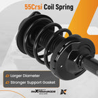 Set of 4 Complete Struts with Coil Spring for Subaru Legacy (2010–2012)