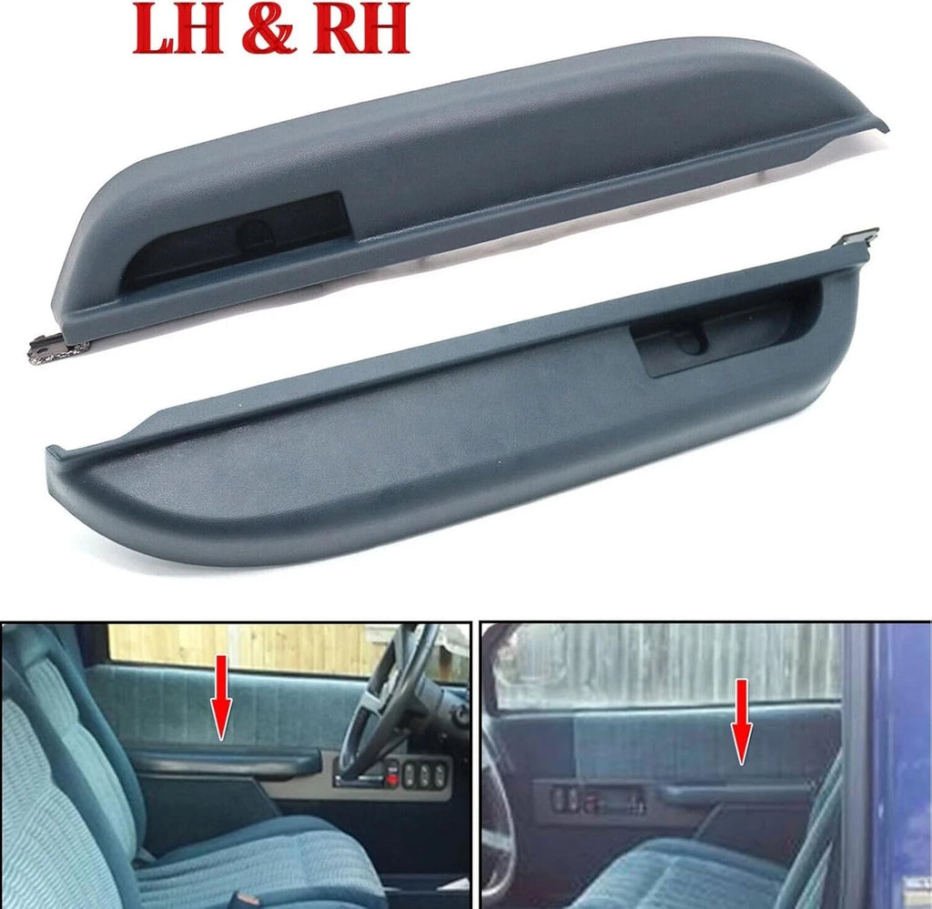 2Pcs Front LH RH Door Armrest Blue for Chevrolet GMC C/K 1500 2500 3500 (1990–1994)