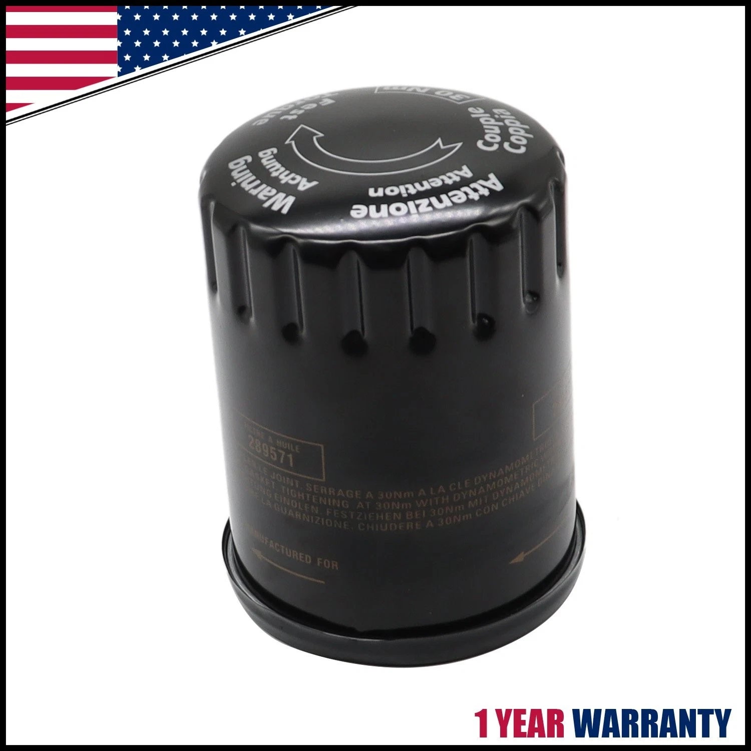Oil Filter for Maserati Quattroporte Granturismo 4.2L 4.7L (2004–2019) 289571