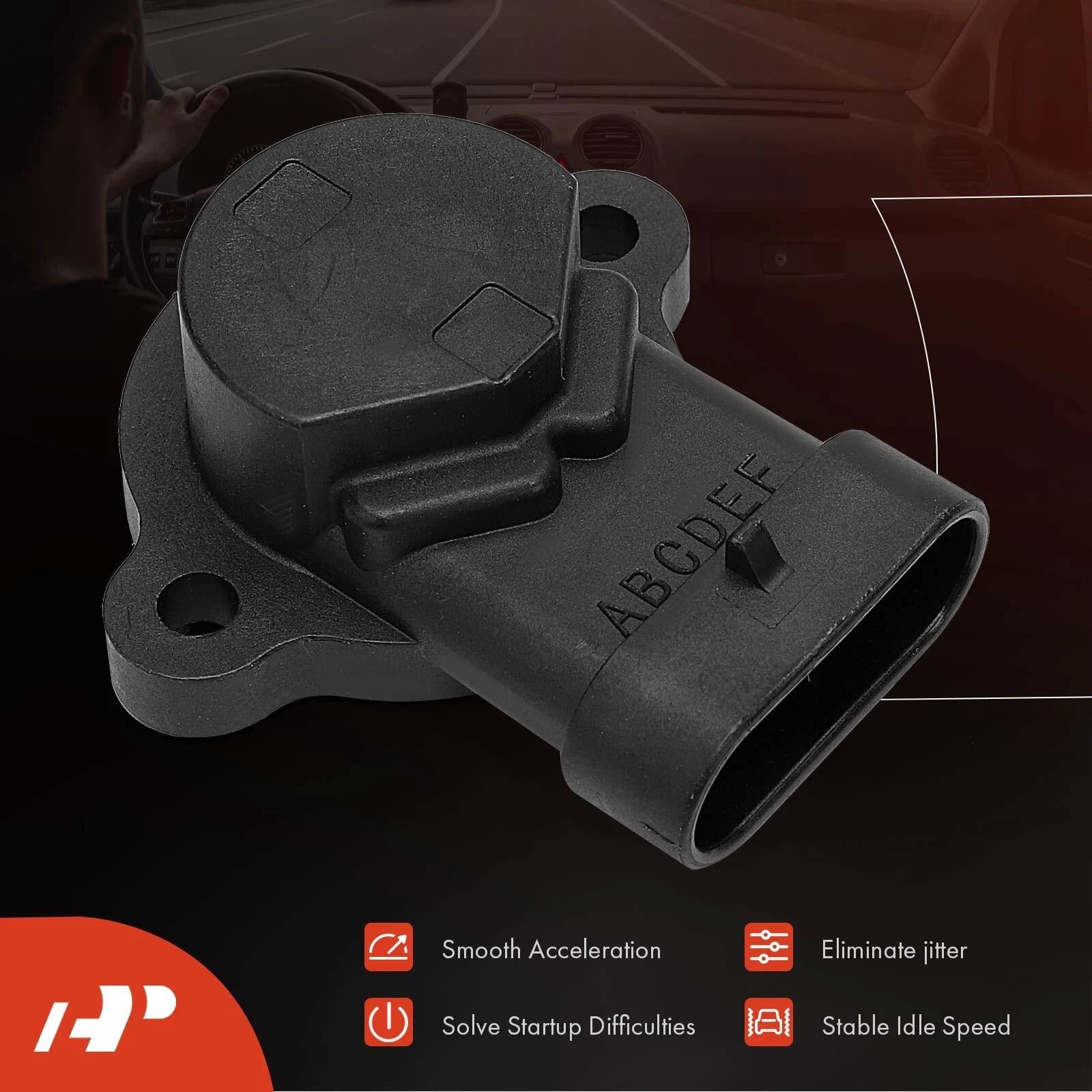 Throttle Position Sensor for Ford F250 Super Duty, Chevy Silverado 1500