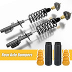 Set of 1 Rear Jounce Bumper Shock Absorber for Volkswagen Golf V (2003–2009)
