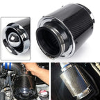 3" Carbon Fiber Hi-Flow Air Filter for Cold Air Intake