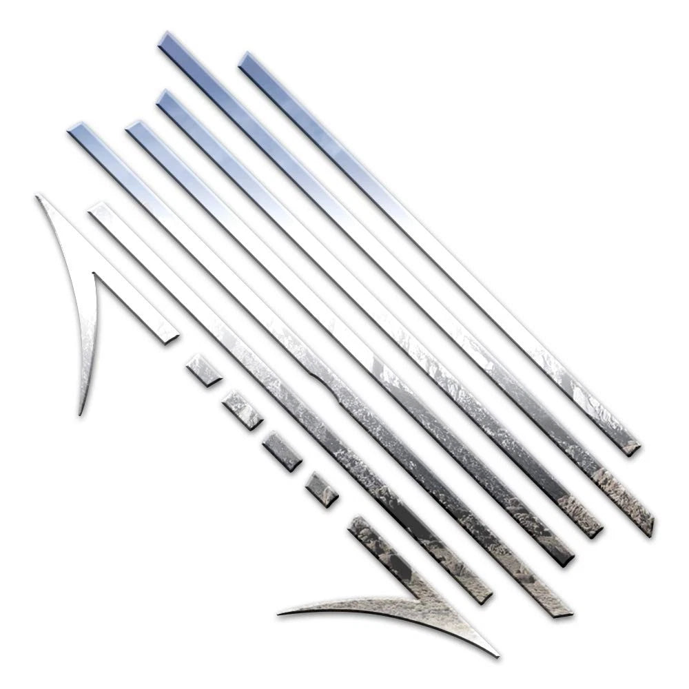 12pc Chrome Arrow Accent Trim Kit for Ford Fusion (2006–2012)