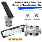 Trailer E6 Foot Parking Brake Valve for Bendix (286171, KN22140)