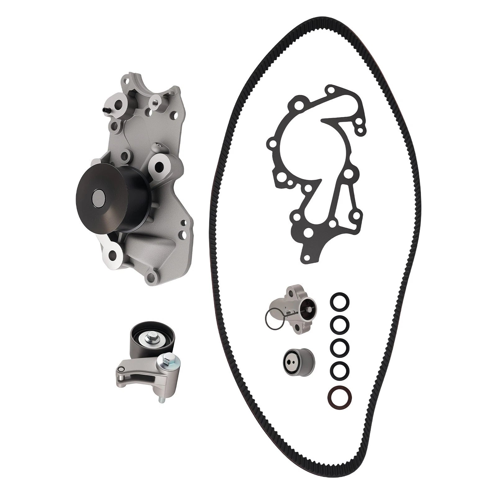 Timing Belt Kit Water Pump + Pulleys for Kia Optima 2.7L V6 (2006–2010) 243123E500