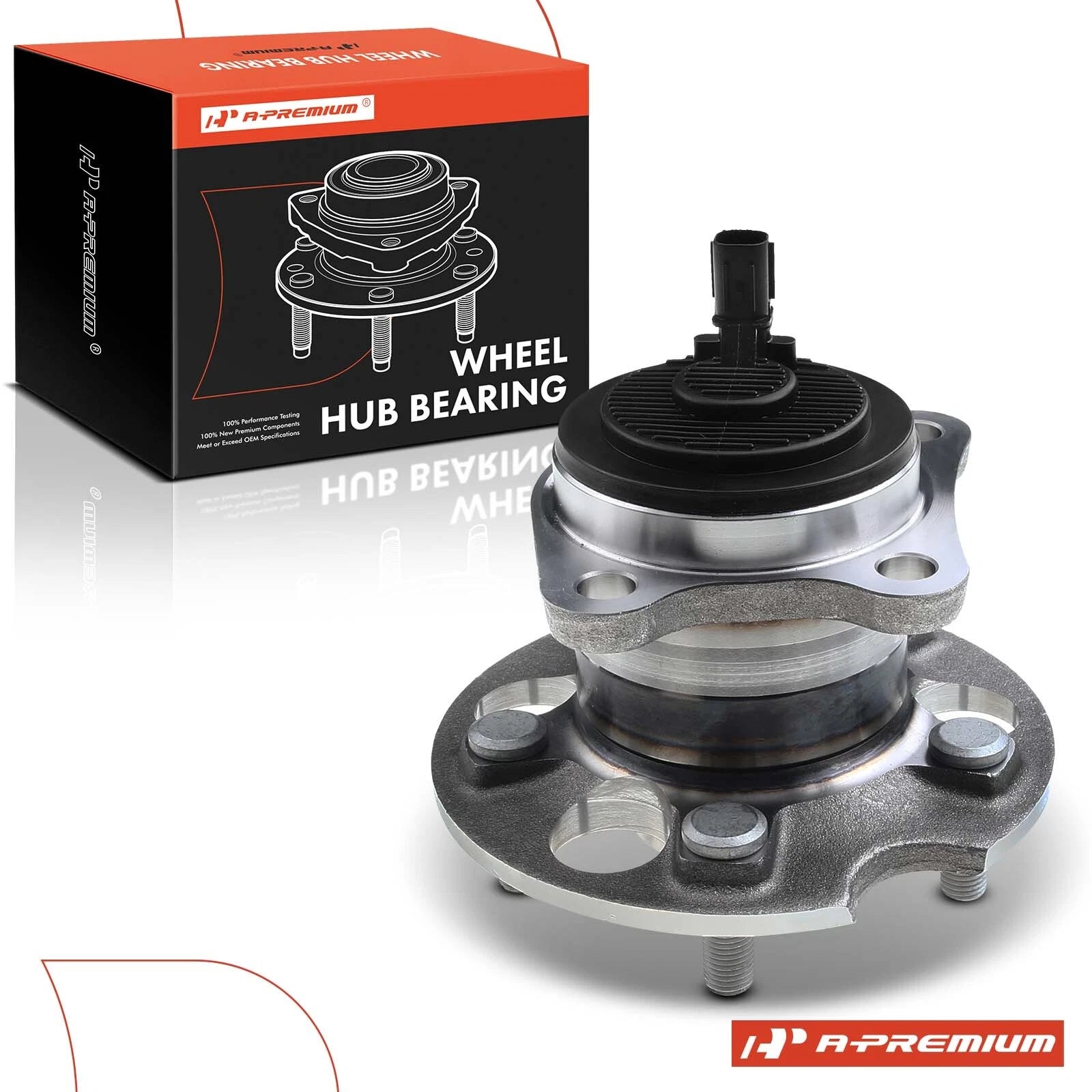 Rear Left Wheel Hub & Bearing Assembly with ABS for Toyota Venza (2013-2015)