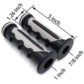 7/8" Rubber Handle Bar End Hand Grip for Harley ATV Dirt Bike KTM Honda