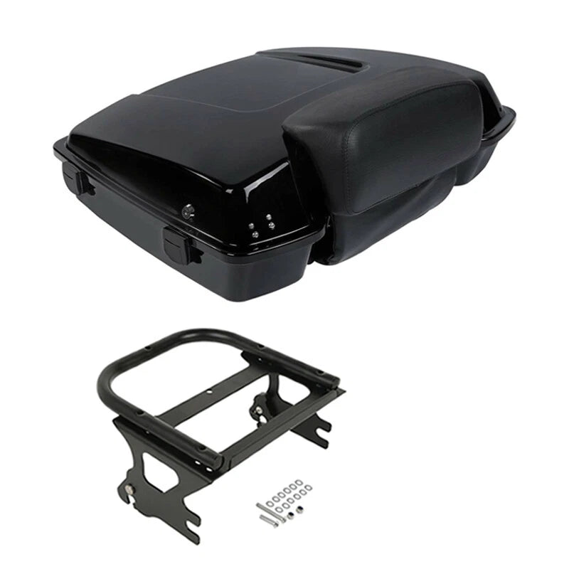 Razor Tour Trunk Backrest Mount Rack for Harley Touring Road King (1997–2008)