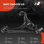 Front Left Lower Control Arm with Ball Joint for Ford F-150 (2021-2024)