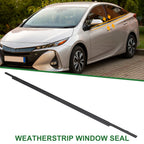 1pc Front Left Weatherstrip Window Seal No. 7572047021 for Toyota Prius (2010–2015)