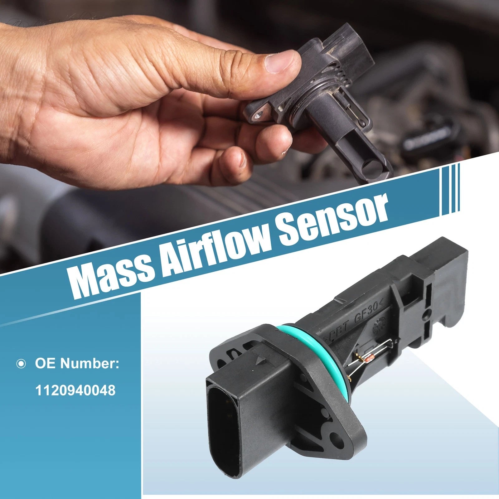 Mass Air Flow Sensor Meter No. 1120940048 for Mercedes-Benz E320 (1998–2005)