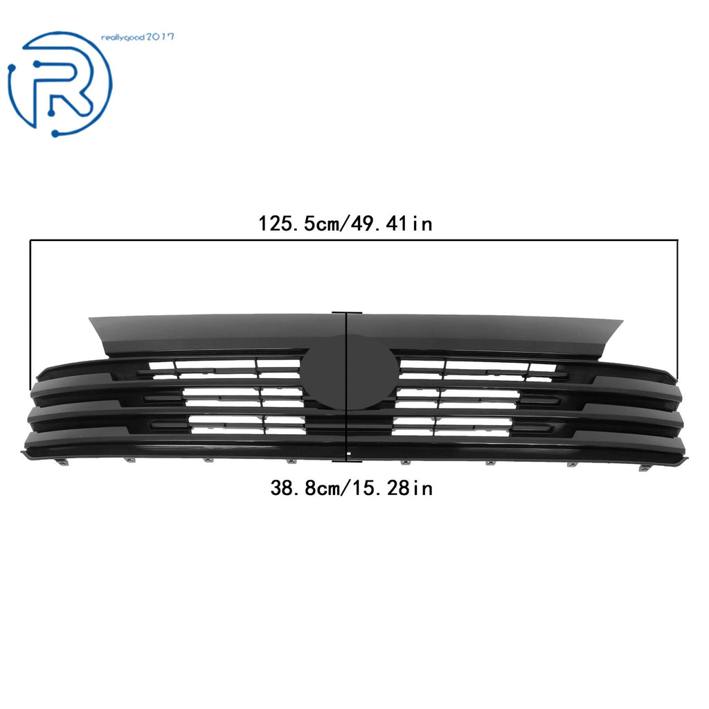 Plastic Radiator Grille for Nissan Kicks S SV (2025) Gloss Black Finish