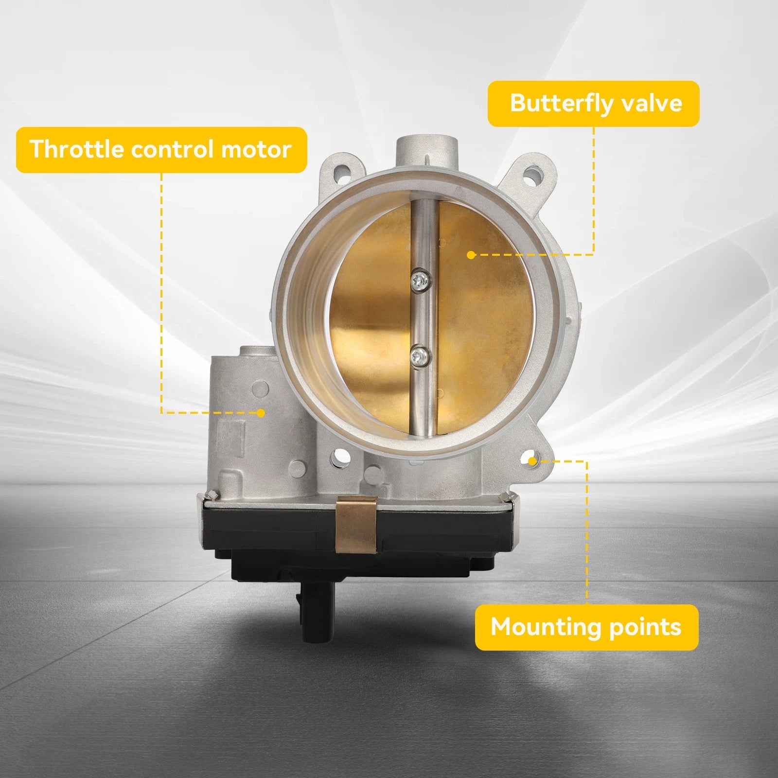 Throttle Body for Chevrolet Silverado Tahoe GMC Sierra Yukon 6.2L 6.6L