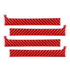 4 Pcs Carbon Fiber Door Handle Trim for Toyota Tundra (2014-2021)