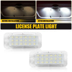 Pair LED License Plate Light for Ford Explorer (2011–2019)