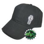 Kenworth Black Side Bug Baseball Cap for KW Semi Truck (Fits All Models)