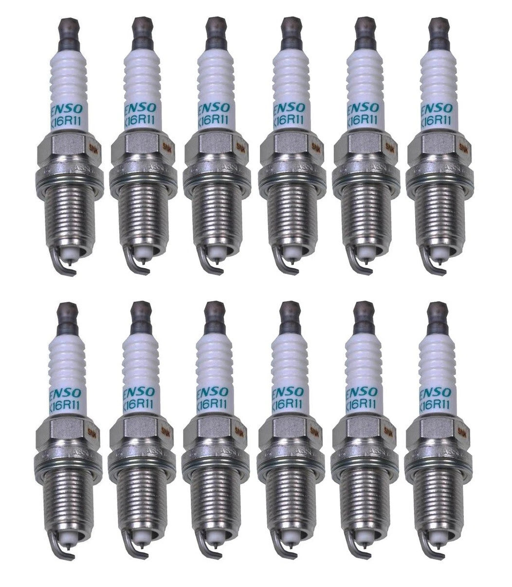 Set of 12 Denso Iridium Spark Plugs for (Gap 0.044)
