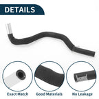 Radiator Hose Coolant Pipe for Audi A6L (2019–2020) 4F0121107AJ Rubber 1 Pc