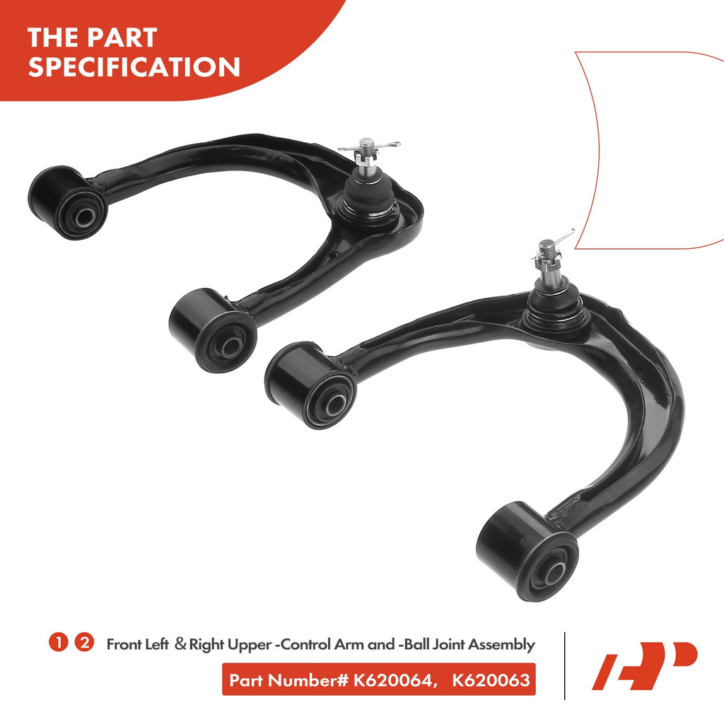 10x Front Control Arm & Ball Joint for Toyota 4Runner Lexus (2003-2009)