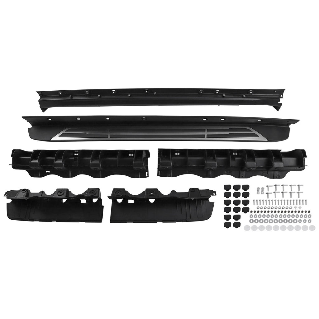 Black Side Steps for Toyota Highlander (2020–2023) PT938-48200 Pair