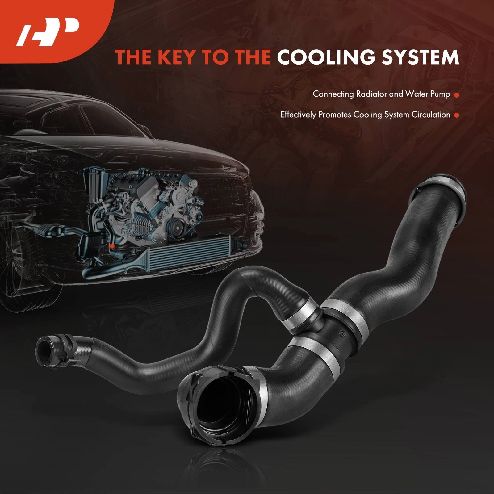 Coolant Pipe Hose for Mercedes-Benz S350 S550e (2012–2017)