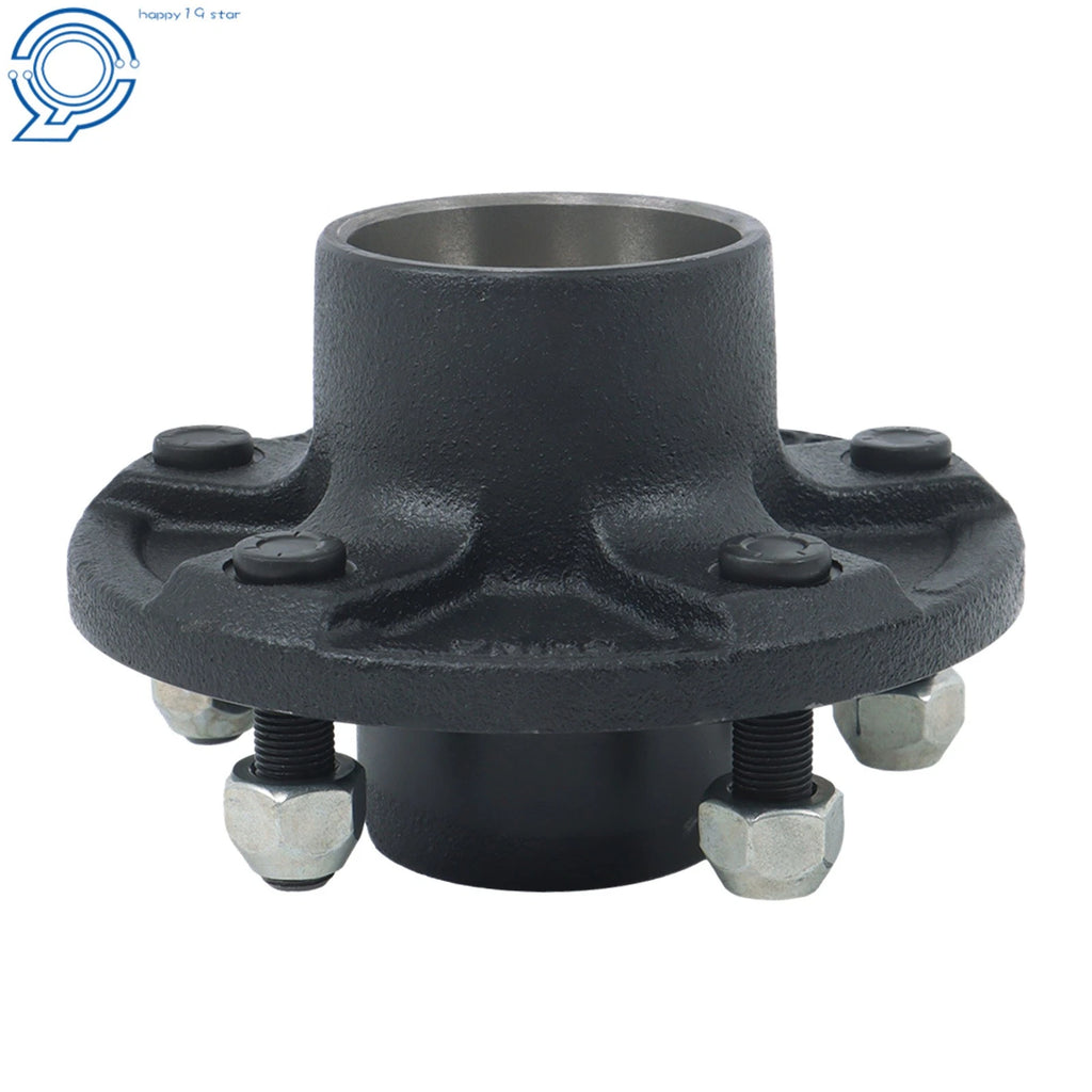 Pair of 5-Bolt on 5 Inch Hubs for Tapered Spindles
