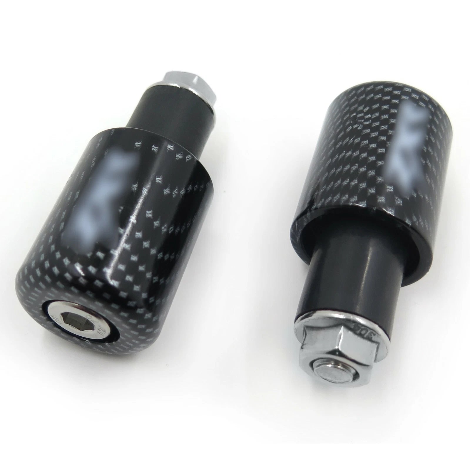 Rubber Bar Ends Sliders for Kawasaki Ninja 500R EX500 650R ZX600 ZX6 ZX6R (1988–2009)