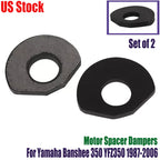 2X Spacer Damper for Banshee Crankcase Engine Motor Mounts (1997–2006)