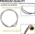 Turbo Oil Feed Line Kit for T3 T4 T60 T61 T70 (1/8 PNT, 90 Degree, 41" AN4)