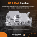 Engine Oil Pan for Acura MDX Honda Odyssey Pilot Ridgeline V6 3.5L (2003–2010)