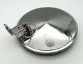 Convex Round Mirror with Offset Stud for Smooth Stainless 8.5 Inch