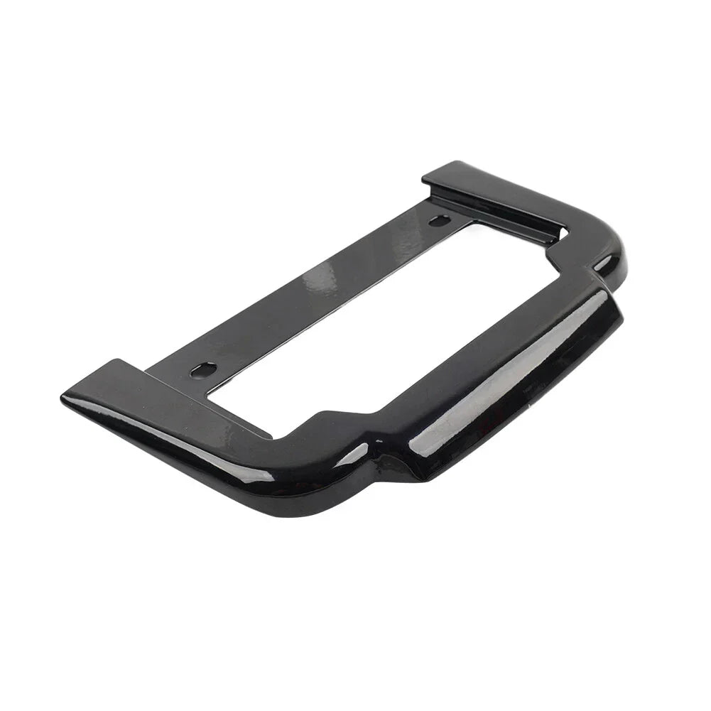 Black Rear License Plate Frame Mount for Harley Tri Glide Ultra Classic (11-23)