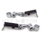 Gear Skull 1.5" Footpeg Mounting Kit for Chrome Short Angled