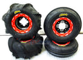 DWT G3 Beadlock Wheels & ITP Sand Star Paddle Tires Kit for 450R 400EX 250R