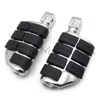 Chrome Dually Footpegs for Kawasaki Vulcan 1700 Classic, 800 (2000–2018)