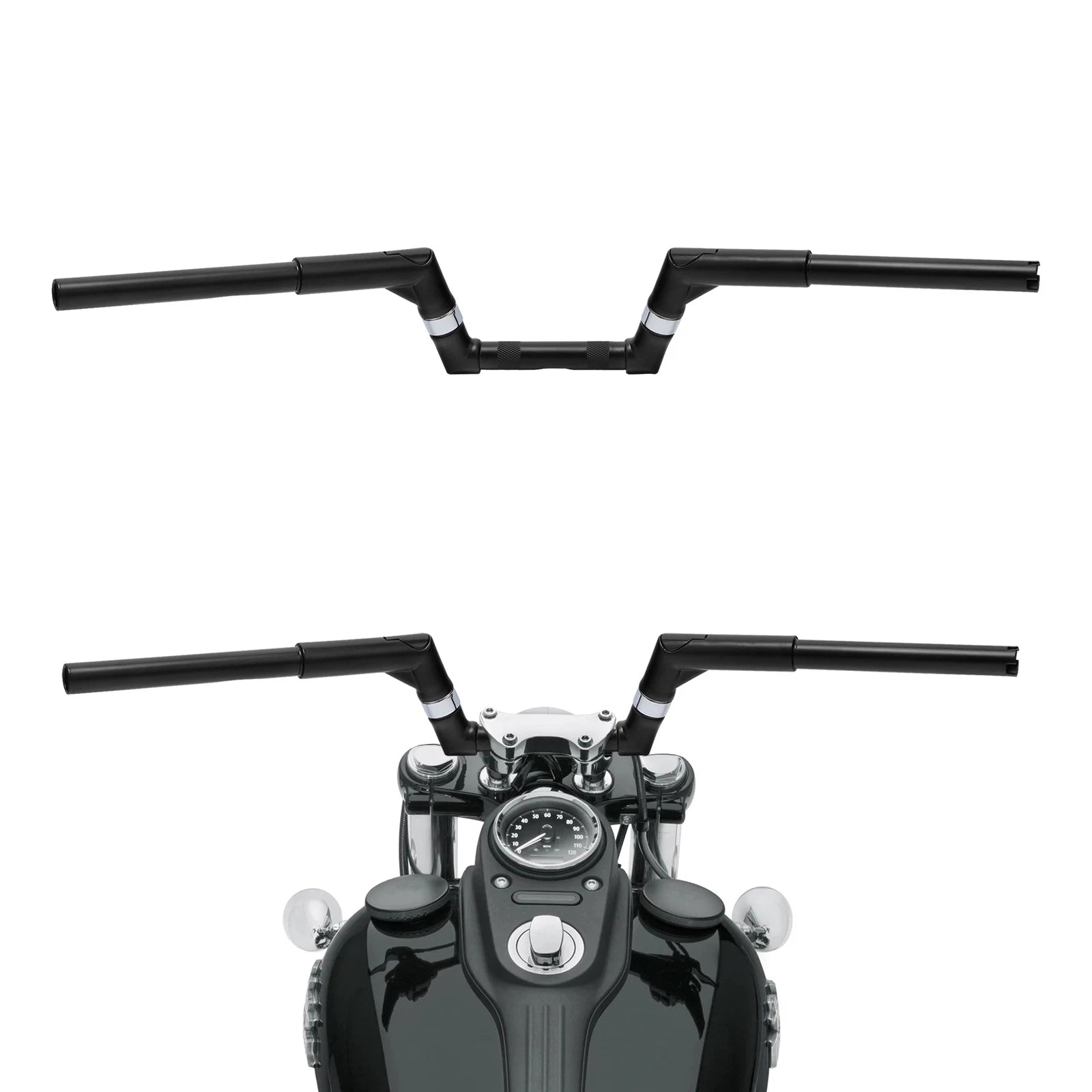 4" Rise Ape Hanger Handlebar for Harley Sportster XL883 XL1200 (2004–2023)