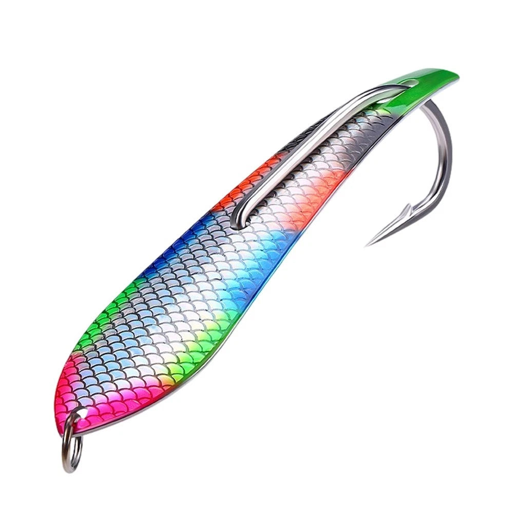 12 Metal Spoon Lure for Deep Sea Trolling Fishing Jig (5cm)