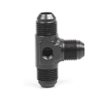 Set of 2 Black 3-Way Tee Hose Fitting Adapter AN6/8/10/12 Male