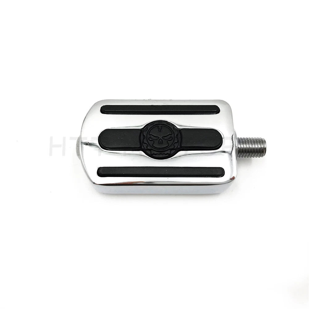 1pc Chrome Skull Shifter Peg for Harley Touring Dyna Sportster (1984–2017)