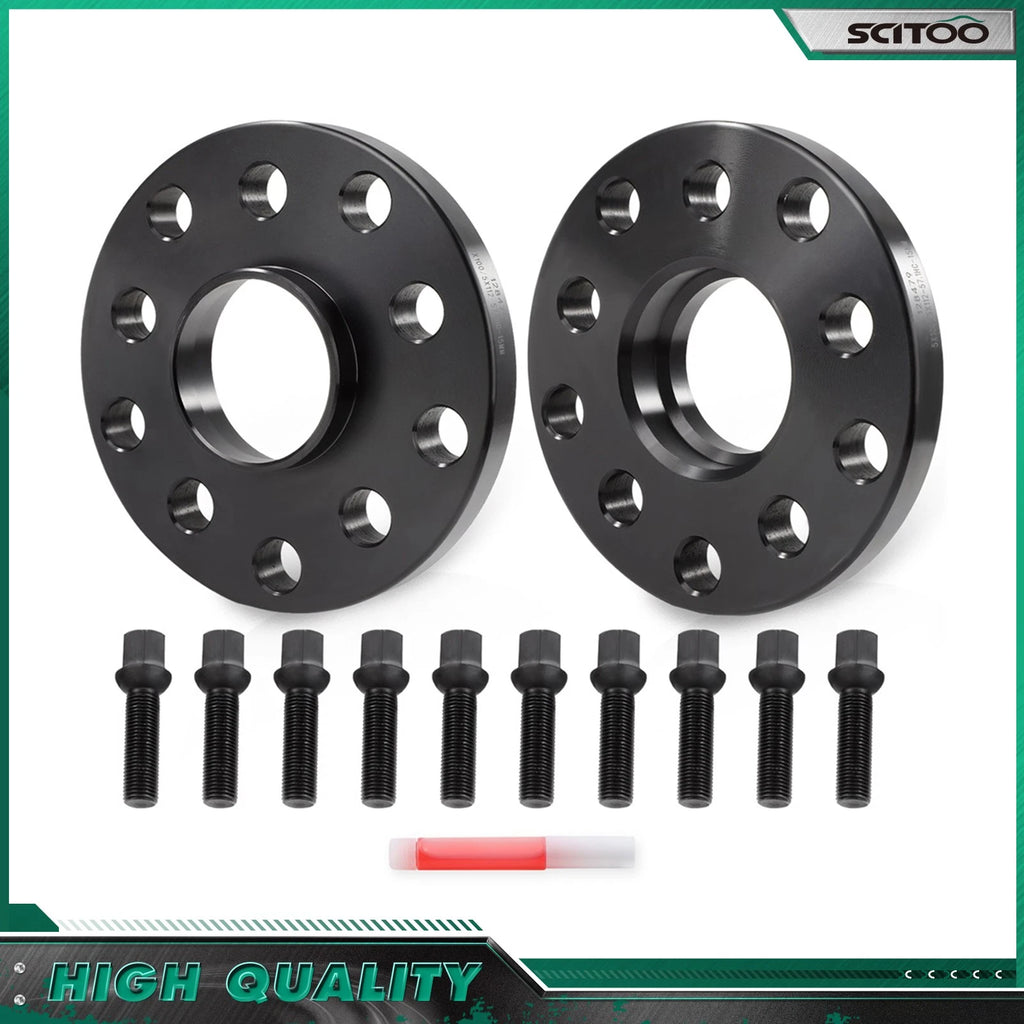 2X 15mm Wheel Spacers M14x1.5 57.1mm for Volkswagen Jetta (1999–2014)