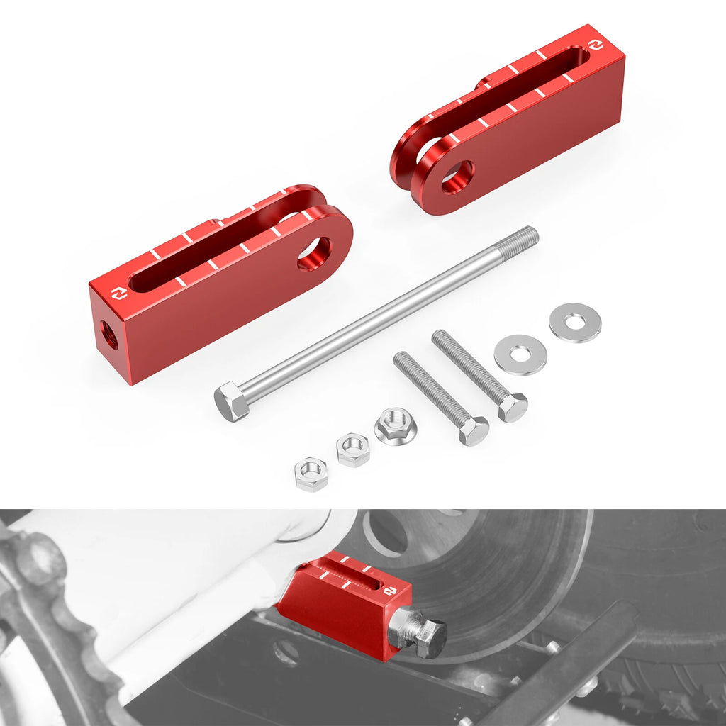 NICECNC Axle Blocks Chain Adjusters for Yamaha Blaster (1988–2006)