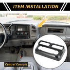 Carbon Fiber A/C Air Outlet Cover Trims for Ford Maverick (2022–2024)