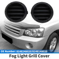 Front Bumper Fog Light Cover 8148248020 for Toyota Highlander (1 Pair)