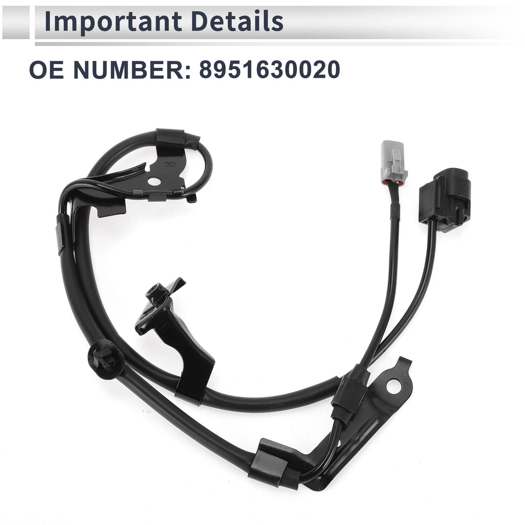 ABS Wheel Speed Sensor No. 8951630020 for Lexus GS 350 (2007–2011) 1 Pc Front Right