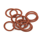 225pcs Red Silicone O Ring Assortment Kit for Sealing (Metric)