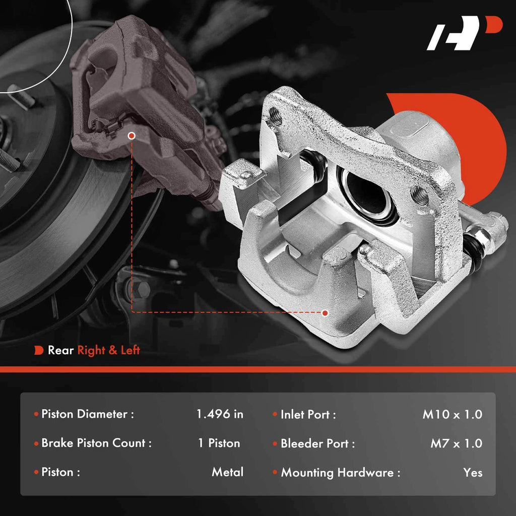 Rear Disc Brake Calipers for Toyota RAV4 (2006-2012)
