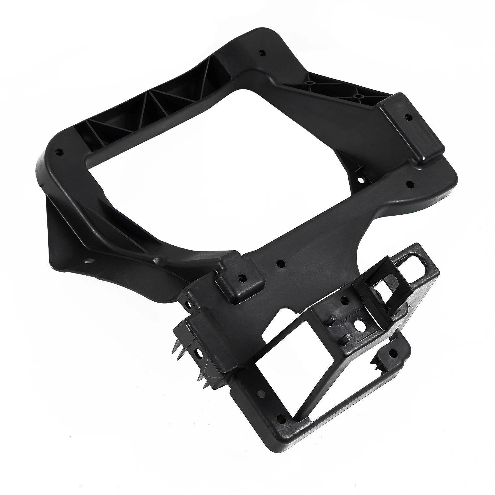 2X Headlight Bracket Set for Jeep Cherokee (2014–2018) Left & Right Black Plastic